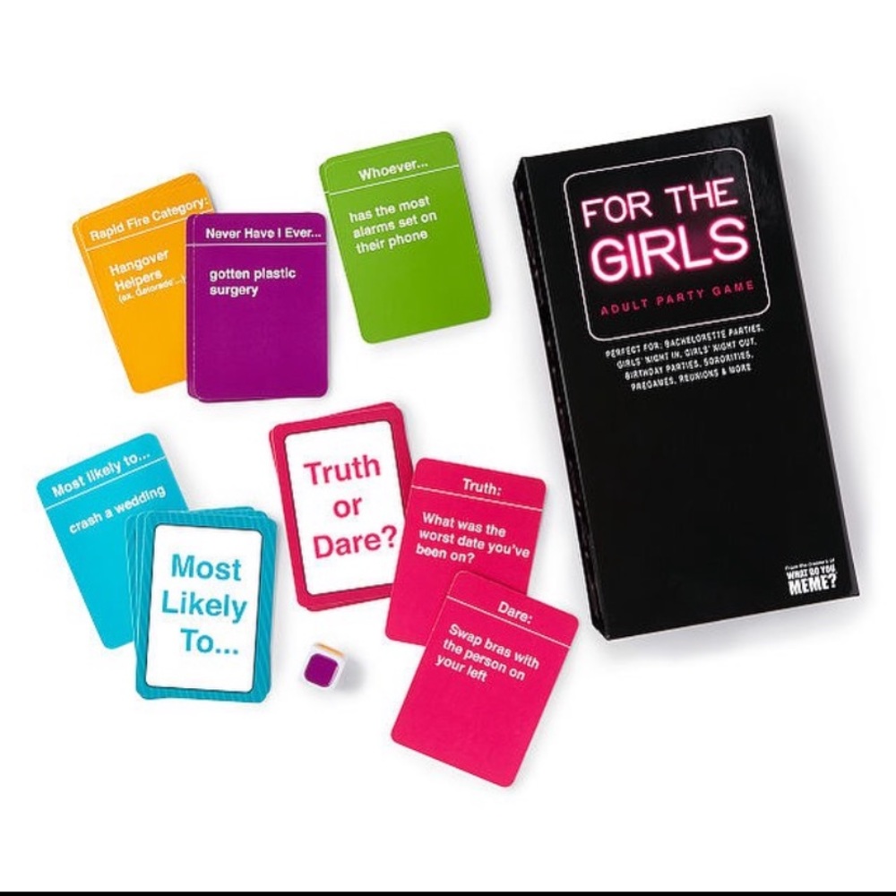 for the girls card game